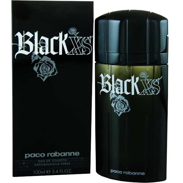 Black Xs By Paco Rabanne For Men Eau De Toilette Spray 3.4-Ounce Bottle
