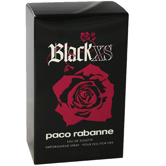 Black Xs By Paco Rabanne For Men Eau De Toilette Spray 3.4-Ounce Bottle