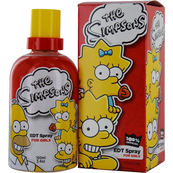 Twentieth Century Fox Eau de Toilette Spray for Girls and Kids The Simpsons 3.4 Ounce